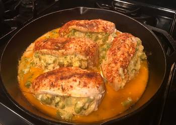 Easiest Way to Make Perfect Broccoli Cheddar Stuffed Chicken Breast