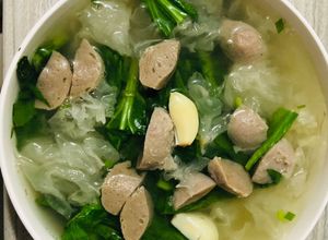 Foto resep Sup Jamur Putih / Jamur Es