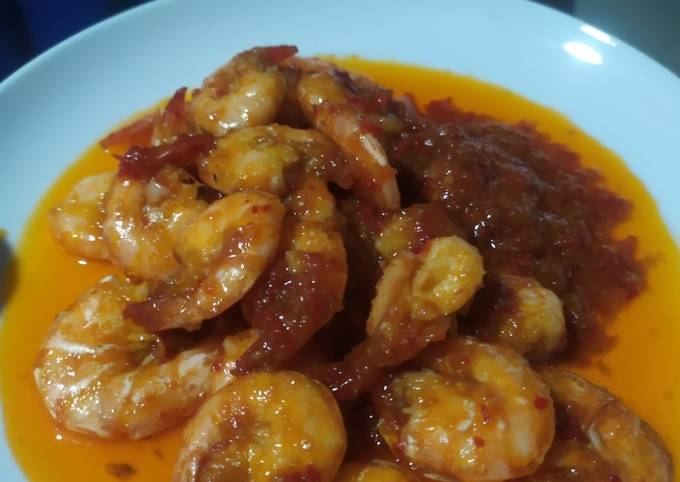 Udang saus padang