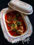 Beef paya