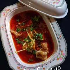 A picture of Beef paya.