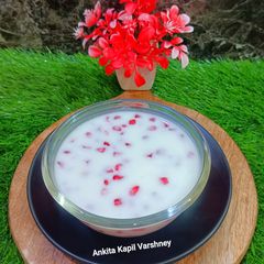 A picture of Pomegranate Raita.