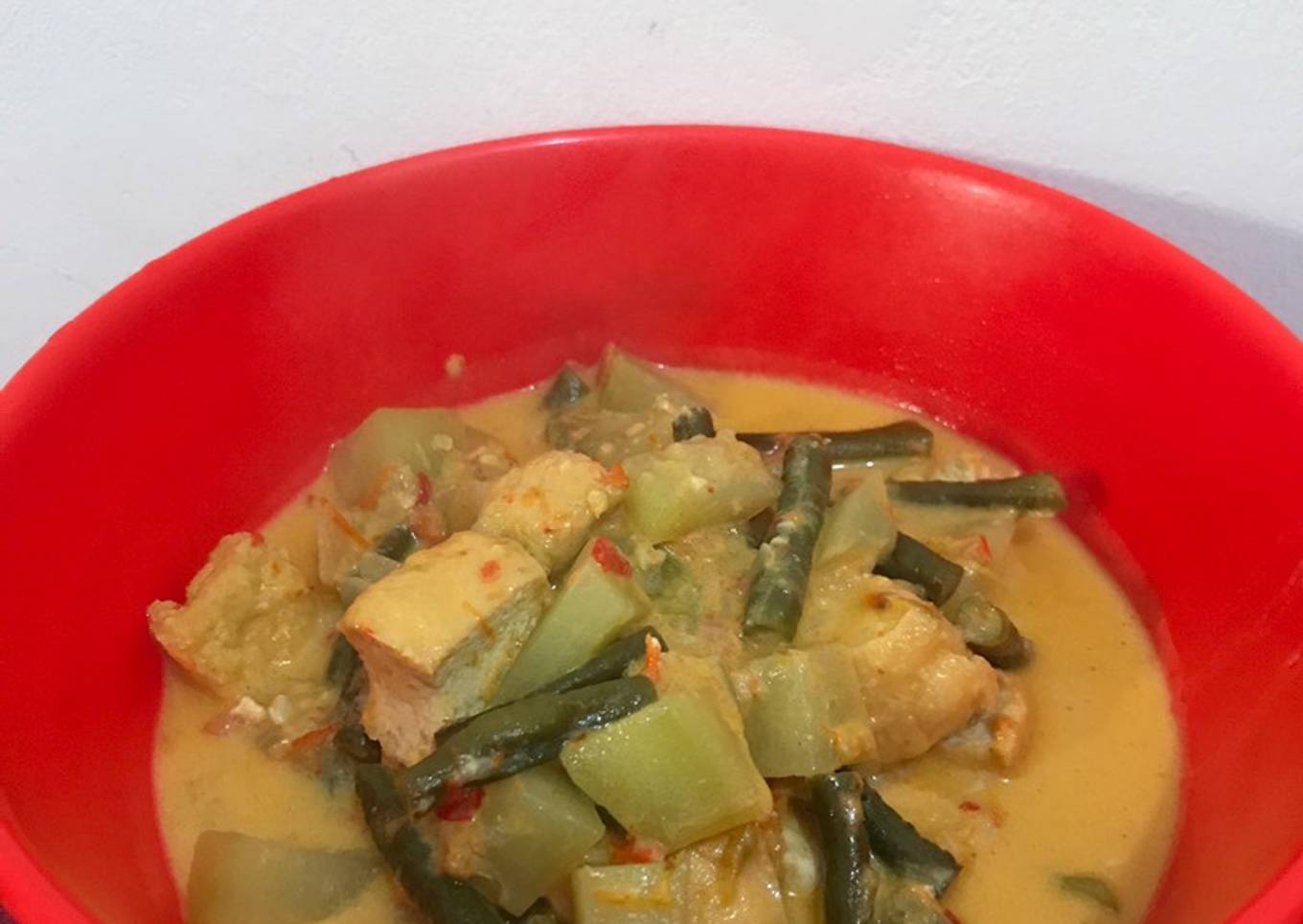 Sayur Tahu Kuah Kuning
