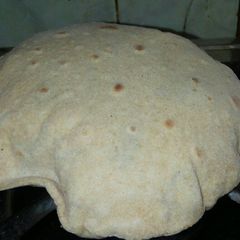 A picture of Fulka roti.