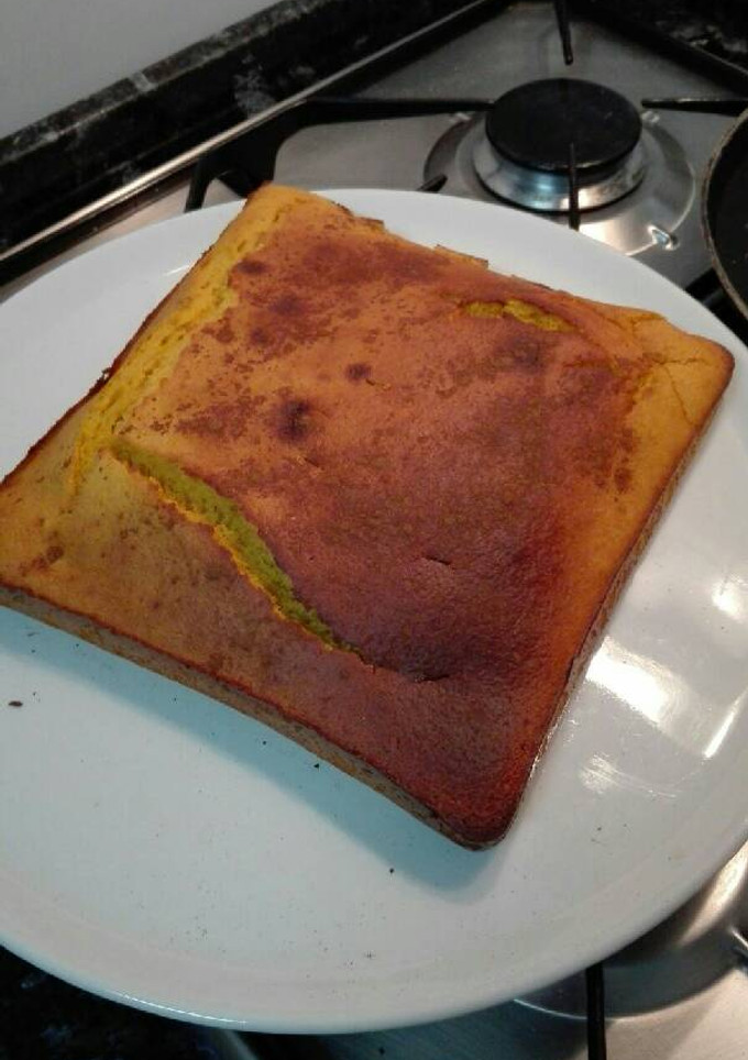 Una foto de Tarta de calabaza esponjosa