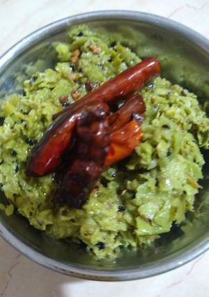 दूधी के छिलके की चटनी (dudhi ke chilke ki chutney recipe in Hindi) रेसिपी मुख्य फोटो