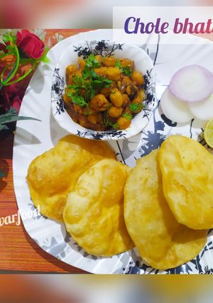 A picture of Dhaba Style Chole Bhature recipe.