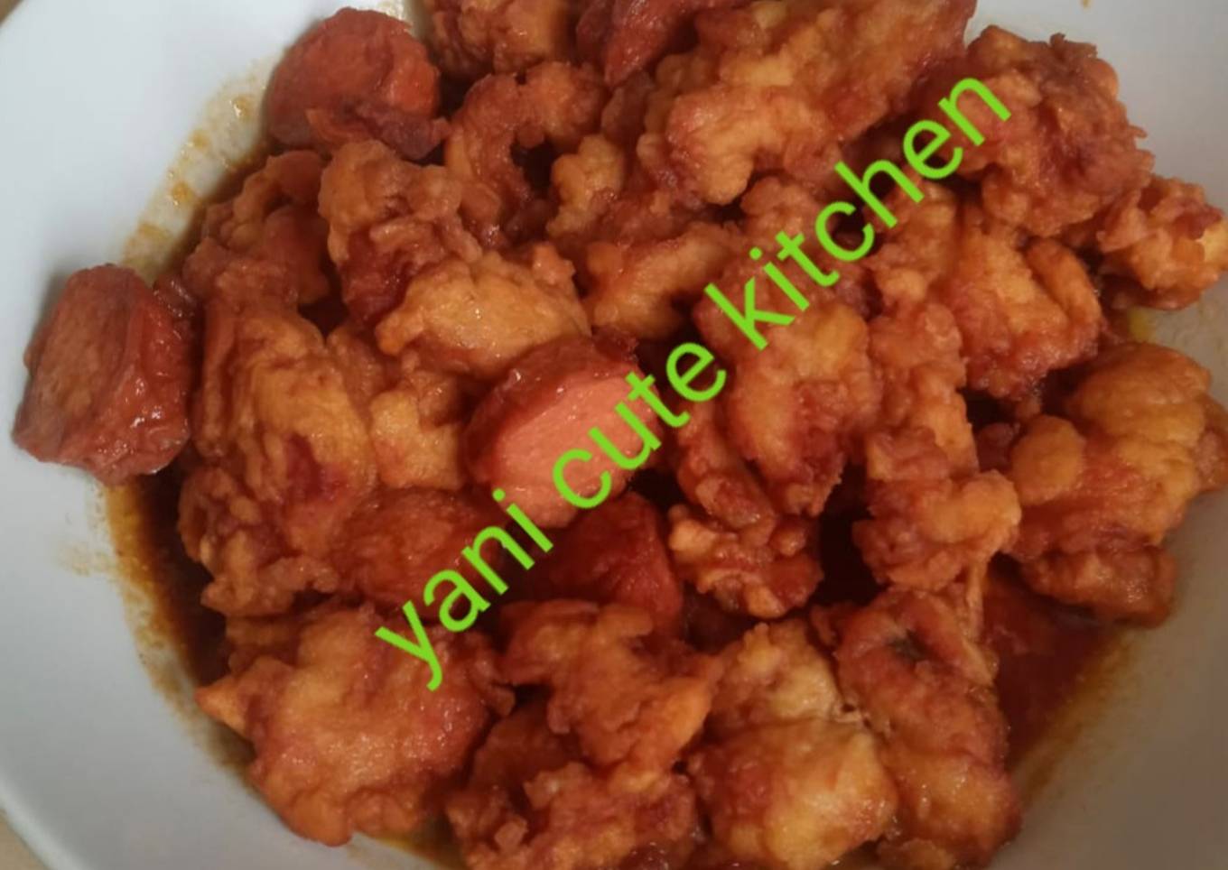 Ayam goreng saos mentega