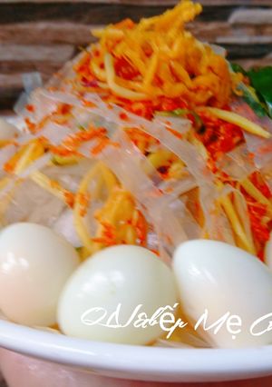 Hình của món Bánh tráng trộn.