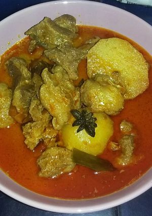 Foto resep Gulai cancang daging sapi