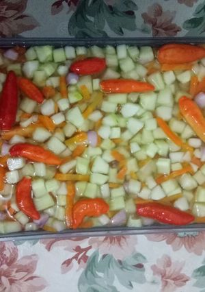 Foto resep 03. Acar Timun & Wortel😉
