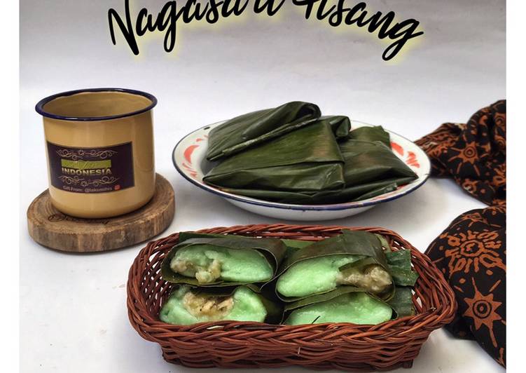 resep cara bikin Nagasari Pisang