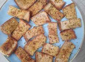 Foto resep Garlic bread airfryer