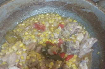 Cara Membuat Masakan sup ayam mentega mix jagung manis bumbu serba iris Irit Untuk Jualan