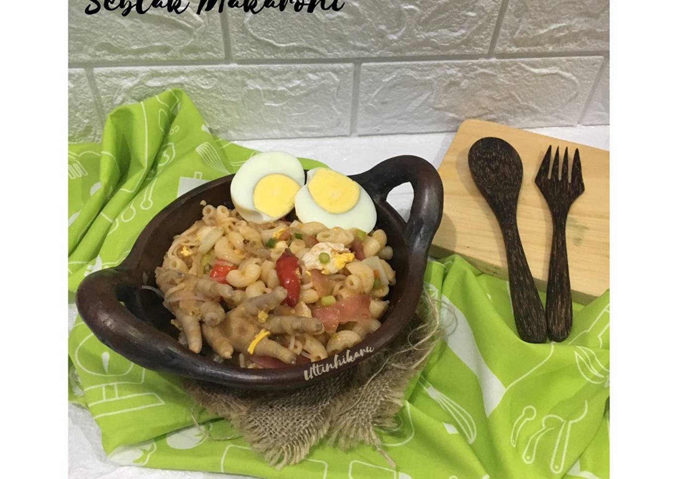 209. Seblak Makaroni Cakar #ComboNgabibita_FusionPasta