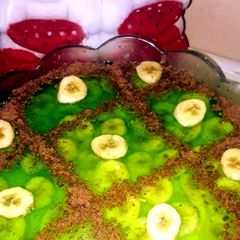 A picture of Banana custard delight.