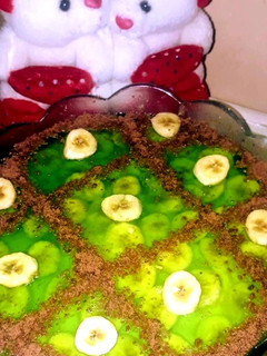 A picture of Banana custard delight.