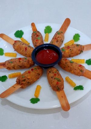 કોર્ન કબાબ (Corn Kebab Recipe In Gujarati) રેસીપી મુખ્ય ફોટો