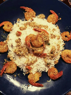 A picture of Chingri vapa or steamed prawn in Mustard seeds.