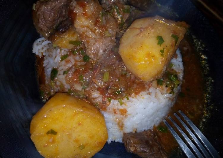 SWAHILI BEEF STEW.