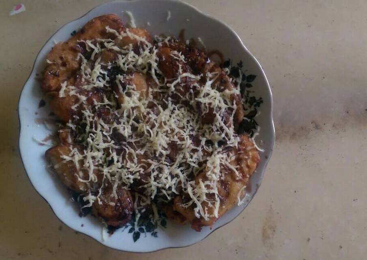 Pisang goreng keju susu lembut enak πππ