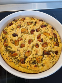 A picture of Rosemary & Garlic Focaccia.