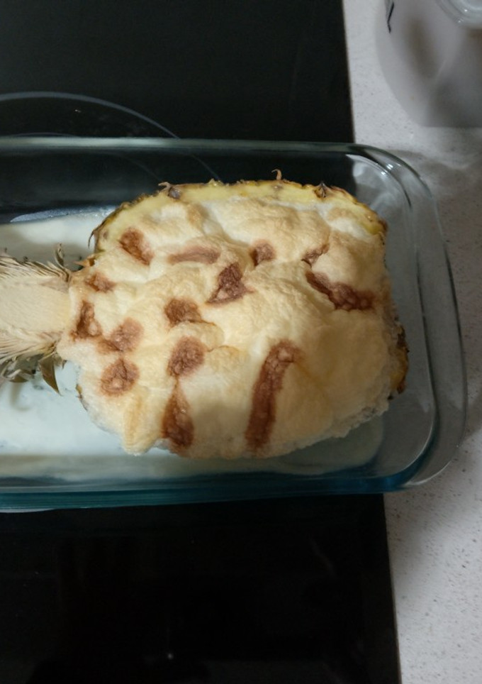 Una foto de Piña con merengue