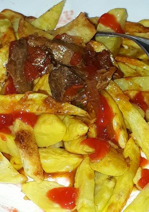 A picture of Beefed chips.