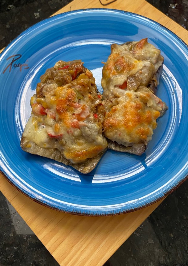 Una foto de Berenjenas rellenas