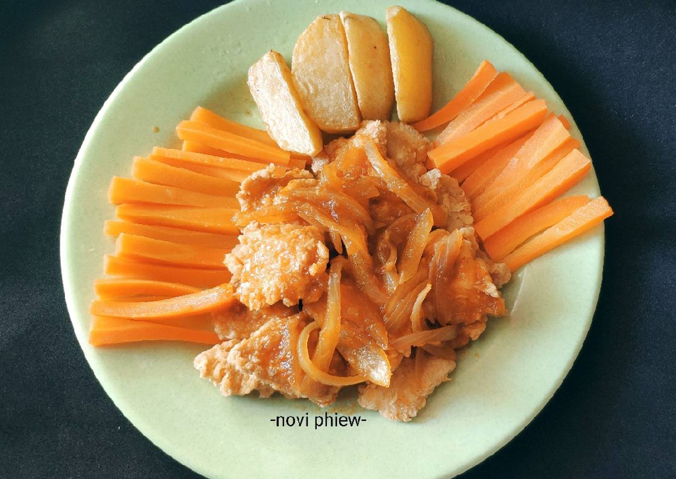 Bistik ayam crispy