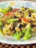 Pollo con verduras