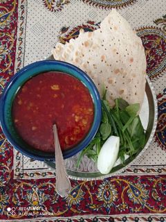 عکسی از دستور آب گوشت معرکه