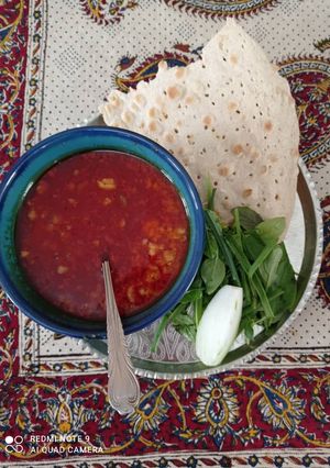 عکسی از دستور آب گوشت معرکه