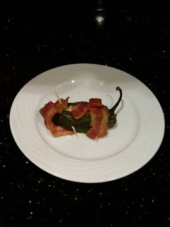 A picture of Roasted Bacon Cheddar Jalapeno Peppers.