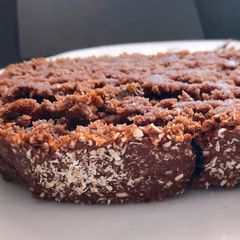 A picture of Easy banana cacao bread (healthy version).