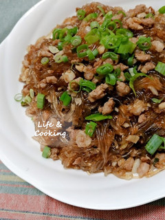 【家常菜】螞蟻上樹 的食譜成品照片