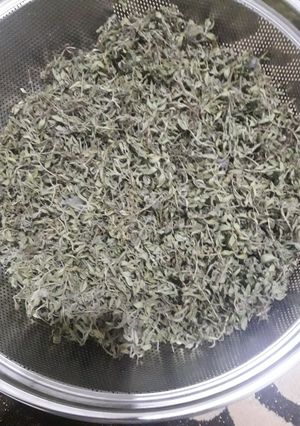 عکسی از دستور خشک کردن آویشن