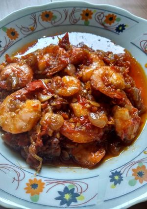 Foto resep Sambel bawang udang