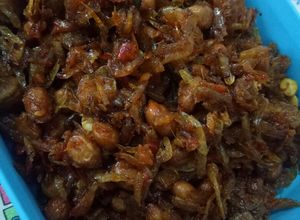 Foto resep (36) Balado rebon (gremut) dan kacang