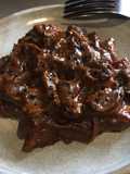 Setas con mole