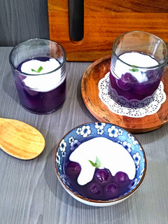 Foto resep Kolak Candil Ubi Ungu (Biji Salak)