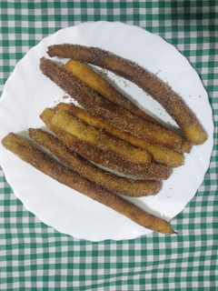 Una foto de Churros con churrera