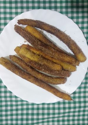 Una foto de Churros con churrera