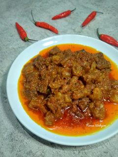Foto resep Oseng Mercon Tetelan dan Daging Sapi