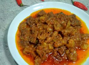 Foto resep Oseng Mercon Tetelan dan Daging Sapi