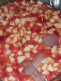 Ensalada de frutas Navideña