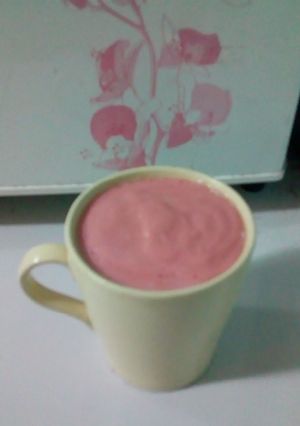 Foto resep Jus buah jambu merah tanpa batu es