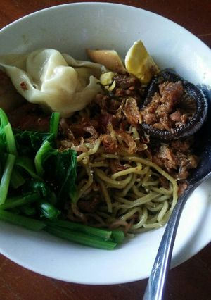 Foto resep Mie pangsit non halal