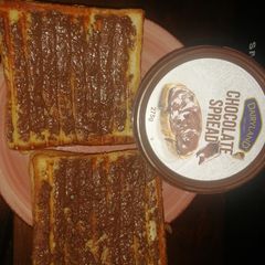 A picture of Toasted bread with a twist.