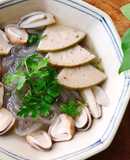 Bánh canh nấm rơm